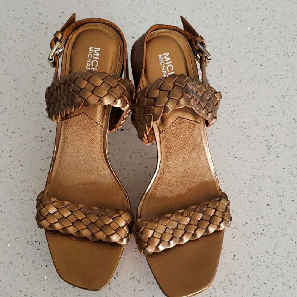 Michael Kors Gianna Heels Gold